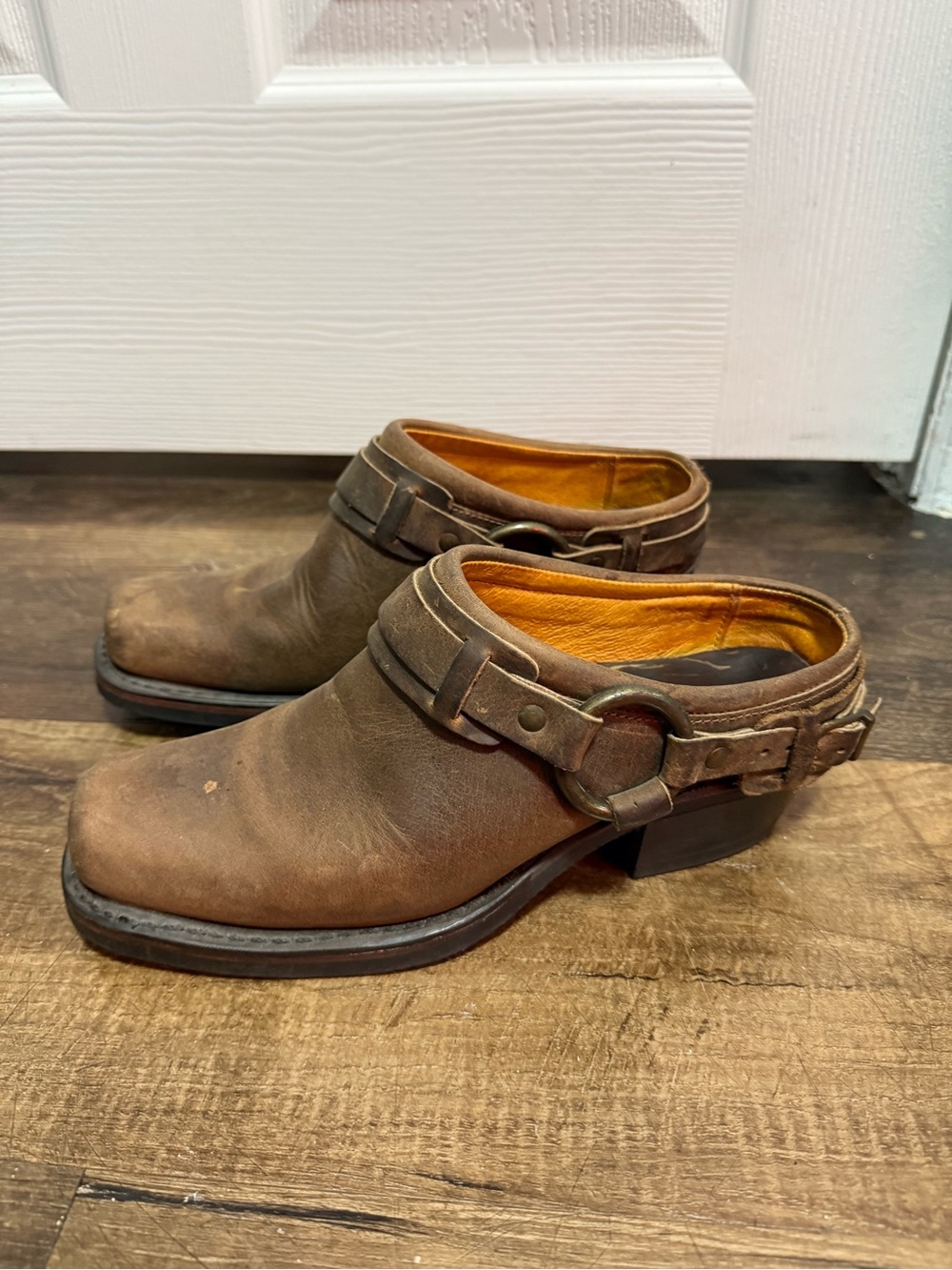 Frye Harness Mules